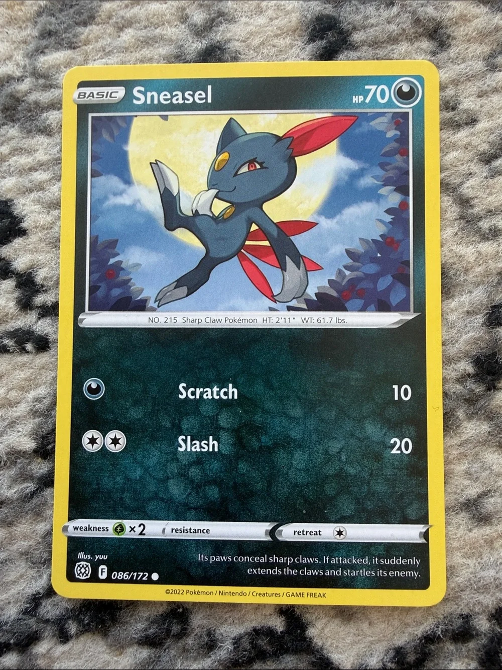 Sneasel & Weavile Evolution Lot | Shrouded Fable + Brilliant Stars | ✨5/$25✨